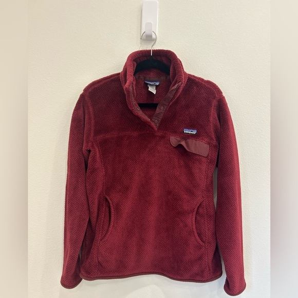 Patagonia Tops - Patagonia snap-T pullover fleece sweatshirt Lg outdoor camping Gorpcore granola